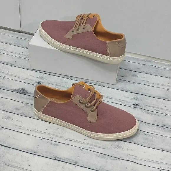 Bixby Nomad Red Canvas Ulealian Vulcanized Sneakers Mens Sz 9.5. - Picture 3 of 7